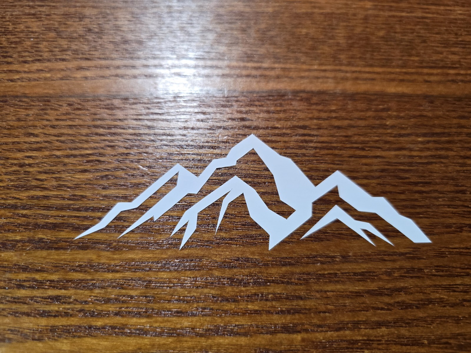 MOUNTAIN RANGE LANDSCAPE SCENE Vinyl Decal -Sticker for Car Truck 2.3