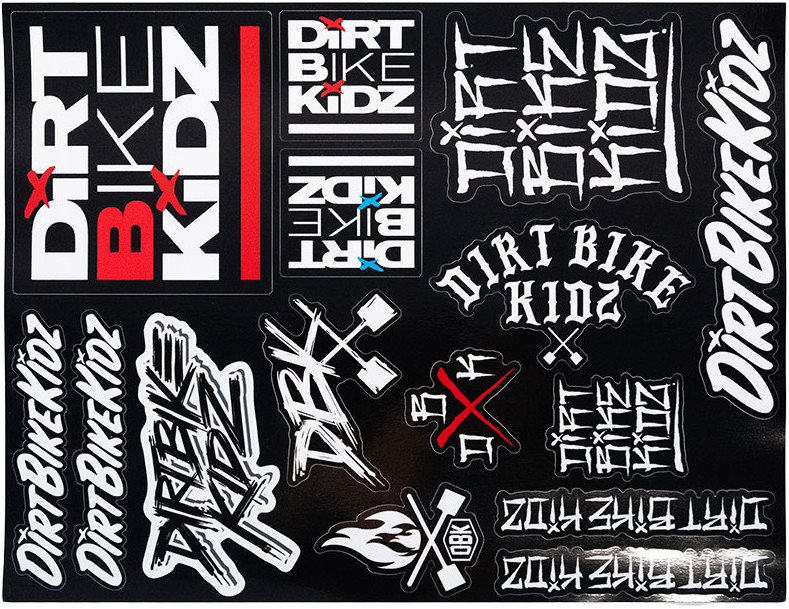 DBK – Slap Pack Sticker Sheet For 8.5″X11″ | AC-SLAPPACK-SS-DECAL