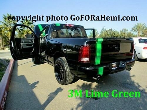 FITS Dodge Ram Trucks All Years 5″ OFFSET Racing Stripes Decals Graphics 25 FT