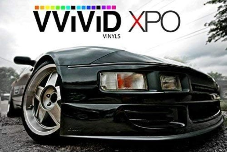 Stretchable Gloss Black Vinyl Wrap 1/2ft x 5ft – No Bubbles, Professional Finish