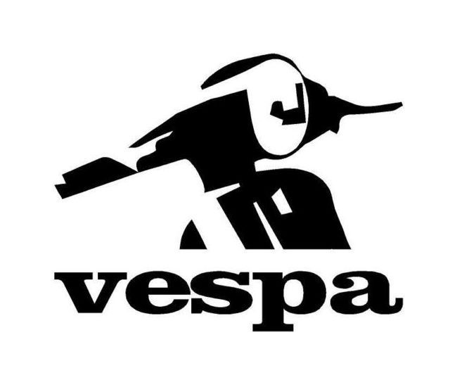 Vespa Headset – Car Bike Scooter Boat Van Camper Sticker