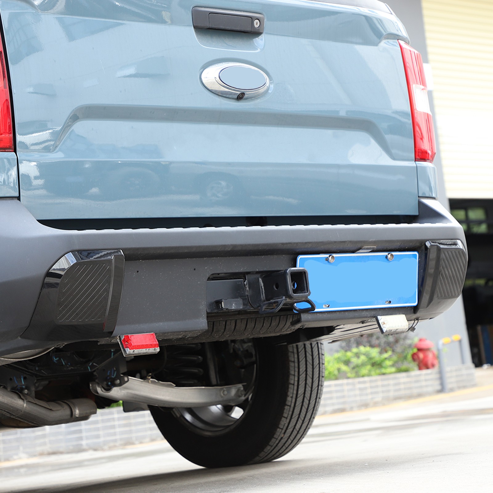 Car Rear Bumper Side Impact Trim Cover Piano ABS Black For Ford Maverick 2022+
