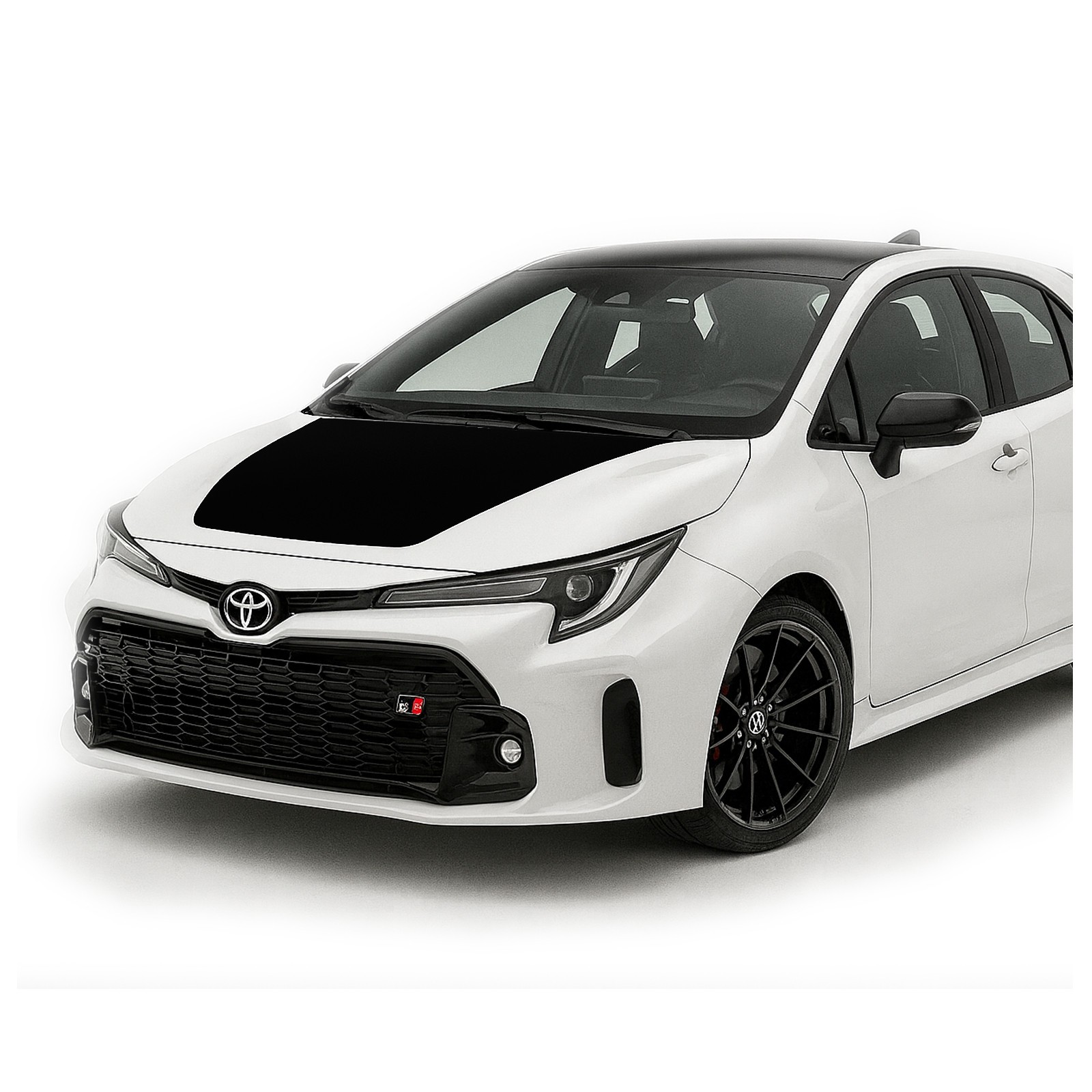Hood Blackout Vinyl Decal – Compatible with 2020-2026 Toyota Corolla GR and Base