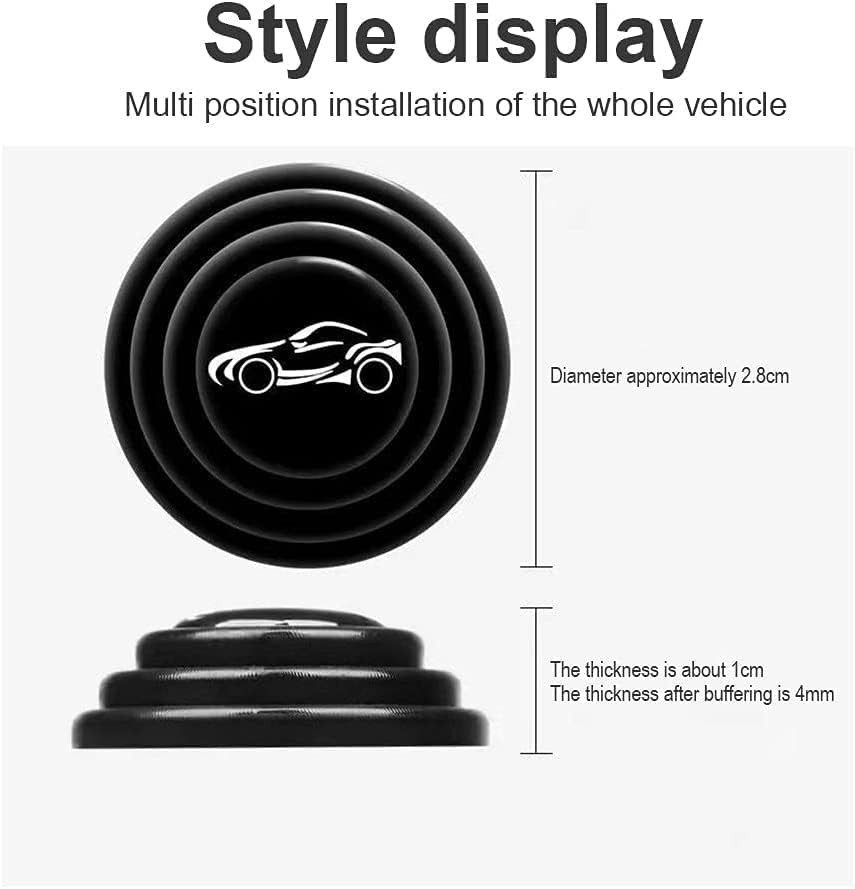 20PCS Universal Car Door Shock Absorber & Anti-Collision Protection Stickers