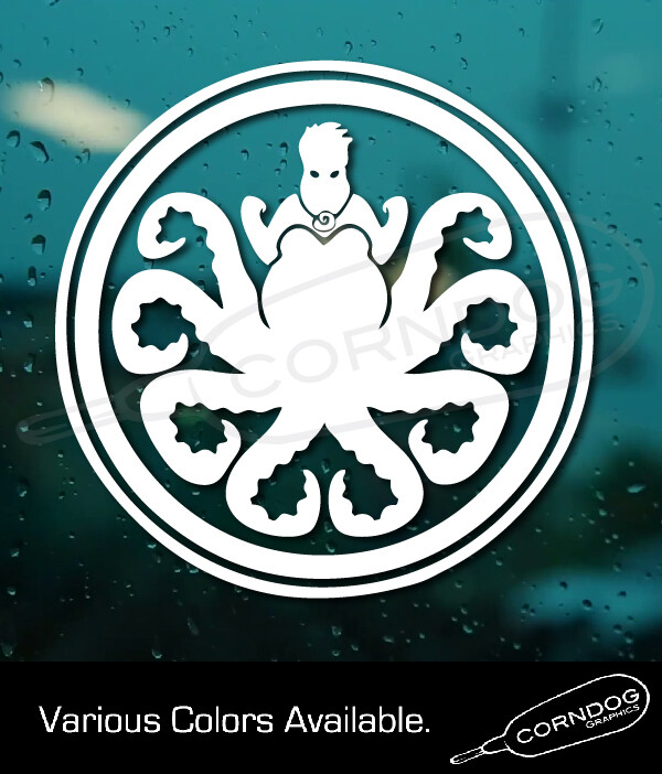Ursula STICKER VINYL DECAL DISNEY LITTLE MERMAID ARIEL WITCH ANIMATION HYDRA
