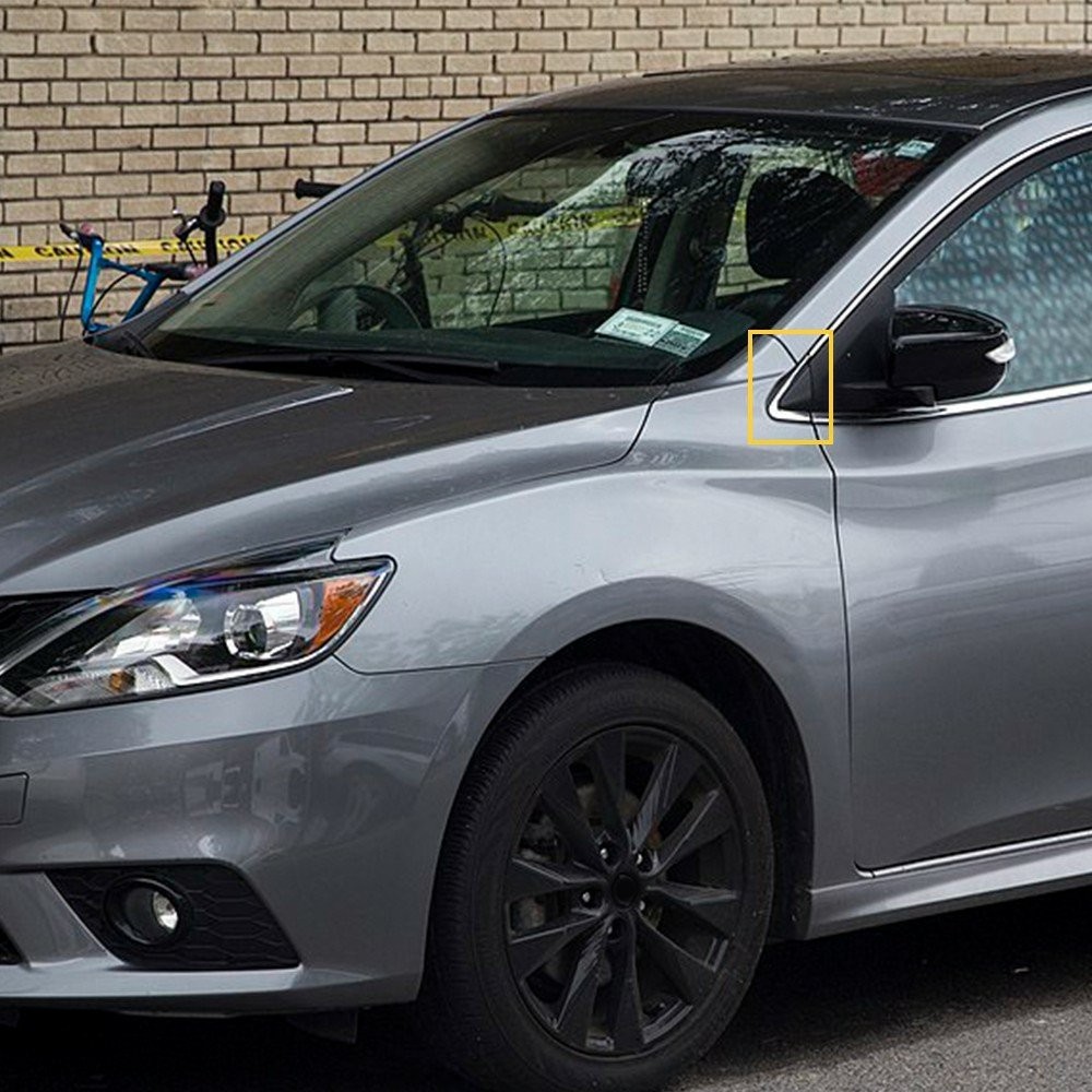 1/2set Front Right Left Fender Side Trim/Mirror Finisher For Nissan Sentra 13-19