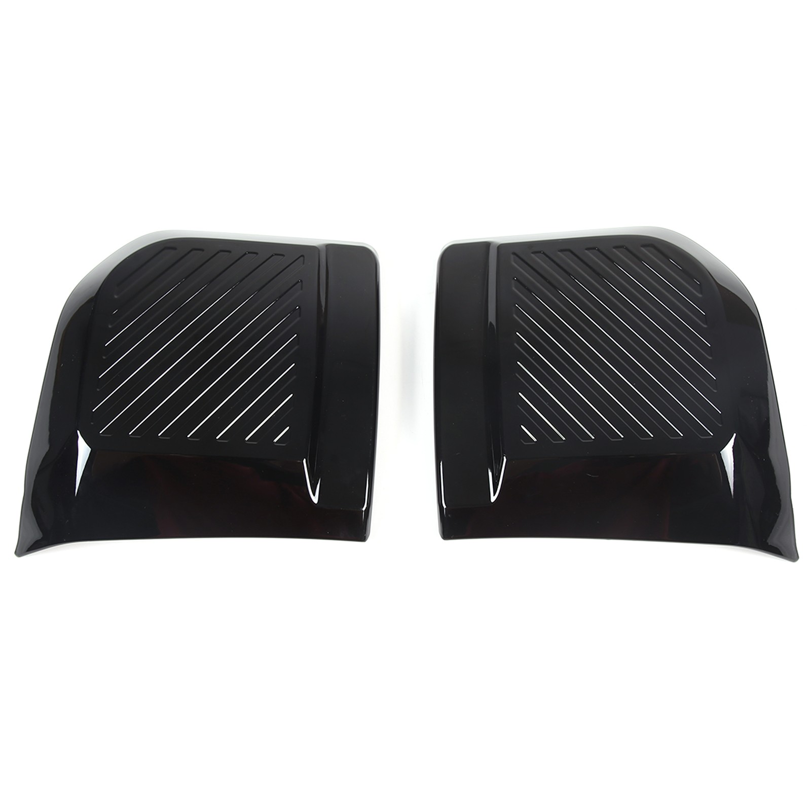 Car Rear Bumper Side Impact Trim Cover Piano ABS Black For Ford Maverick 2022+