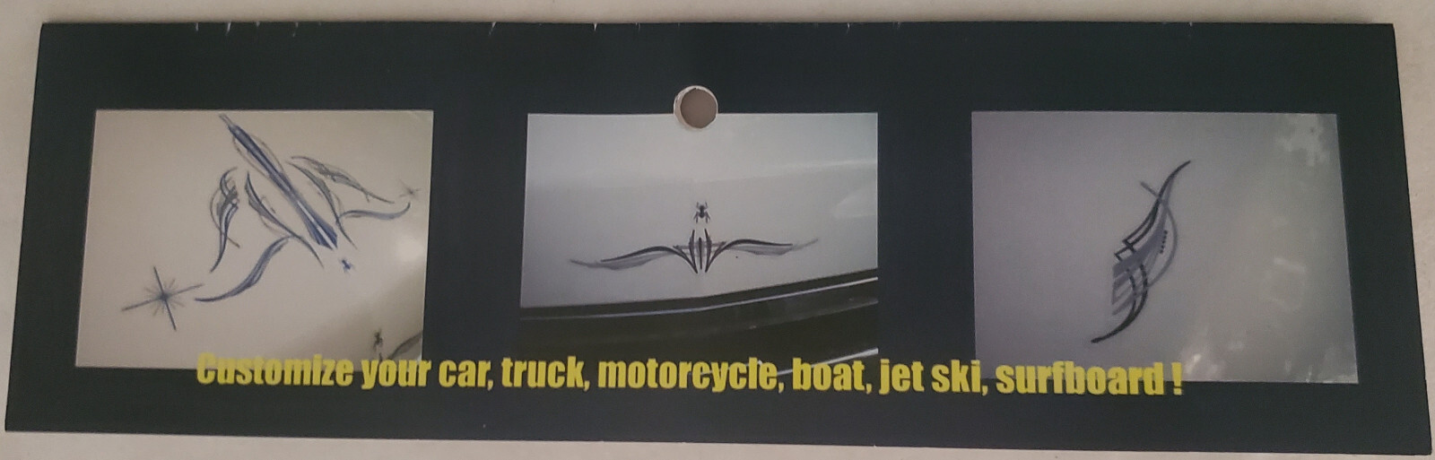 Really Cool Pinstripe Car Boat Motorcycle Glass+ MORE Black/Red Decals QTY 18!