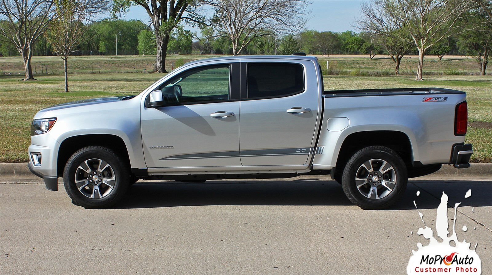 2015-2022 Chevy Colorado Extended & Crew Cab RATON Decal Stripe 3M Pro Vinyl
