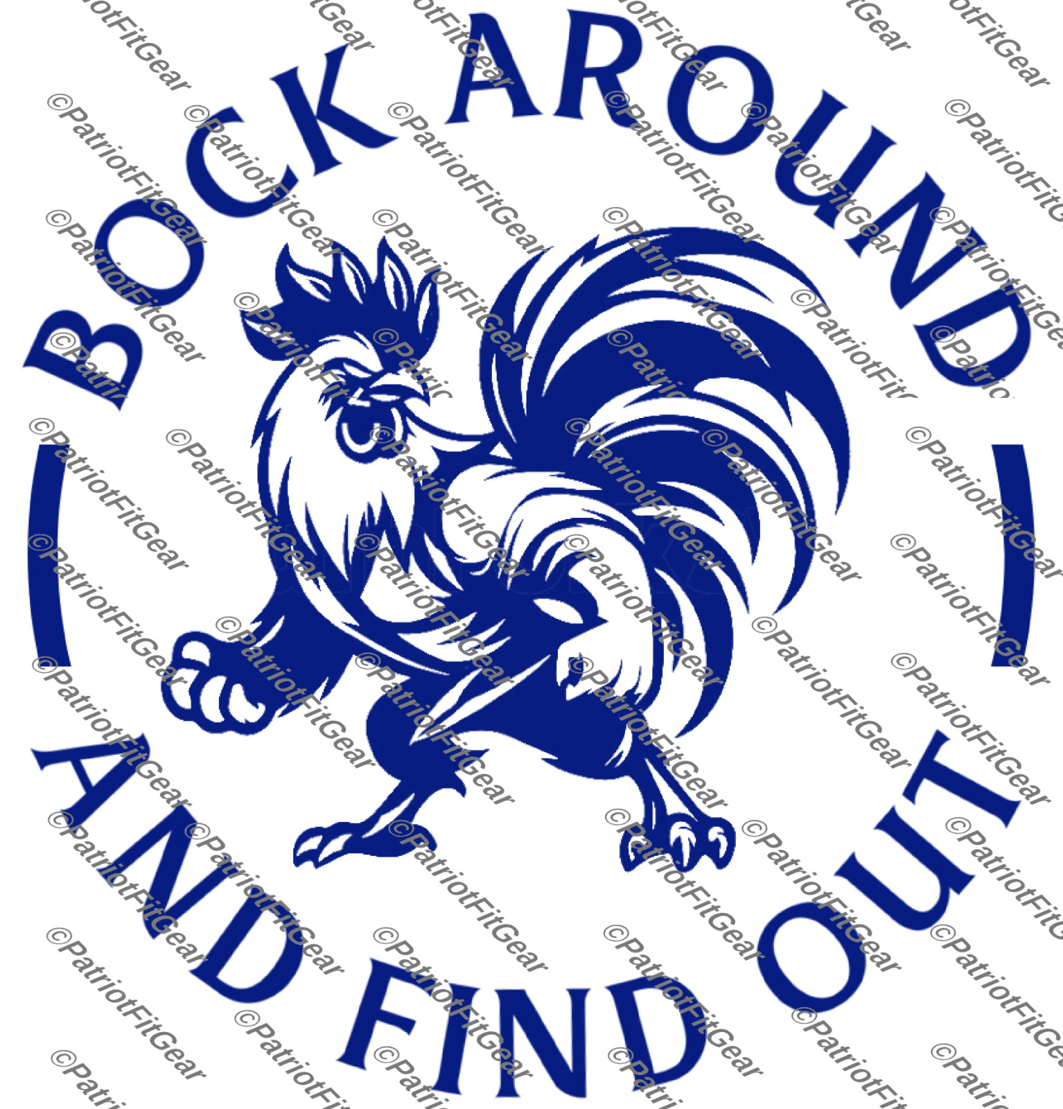 Chickens, Bock Around And Find Out, Poultry Farm, Hen,Humor, Pullet, Vinyl Decal