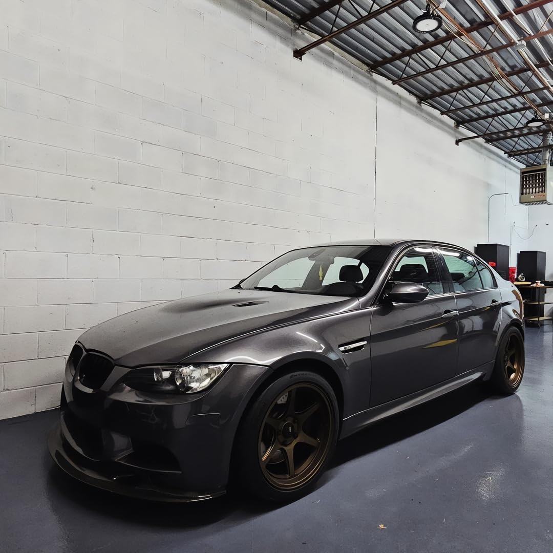 VViViD+ Ultra Gloss Candy Charcoal Grey Vinyl Car Wrap 1.5ft x 5ft,