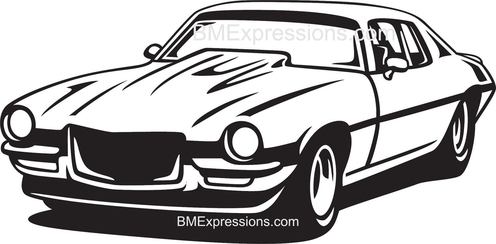 Camaro RS 1970 1972 1973 Split Bumper ProStreet Vinyl Decal U Pick Color Sticker