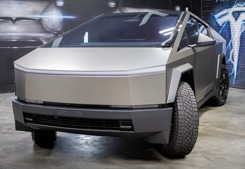 Fits Tesla Cybertruck/3/S/X/Y Custom PreCut Vinyl Wrap Color Change Qingyun Grey