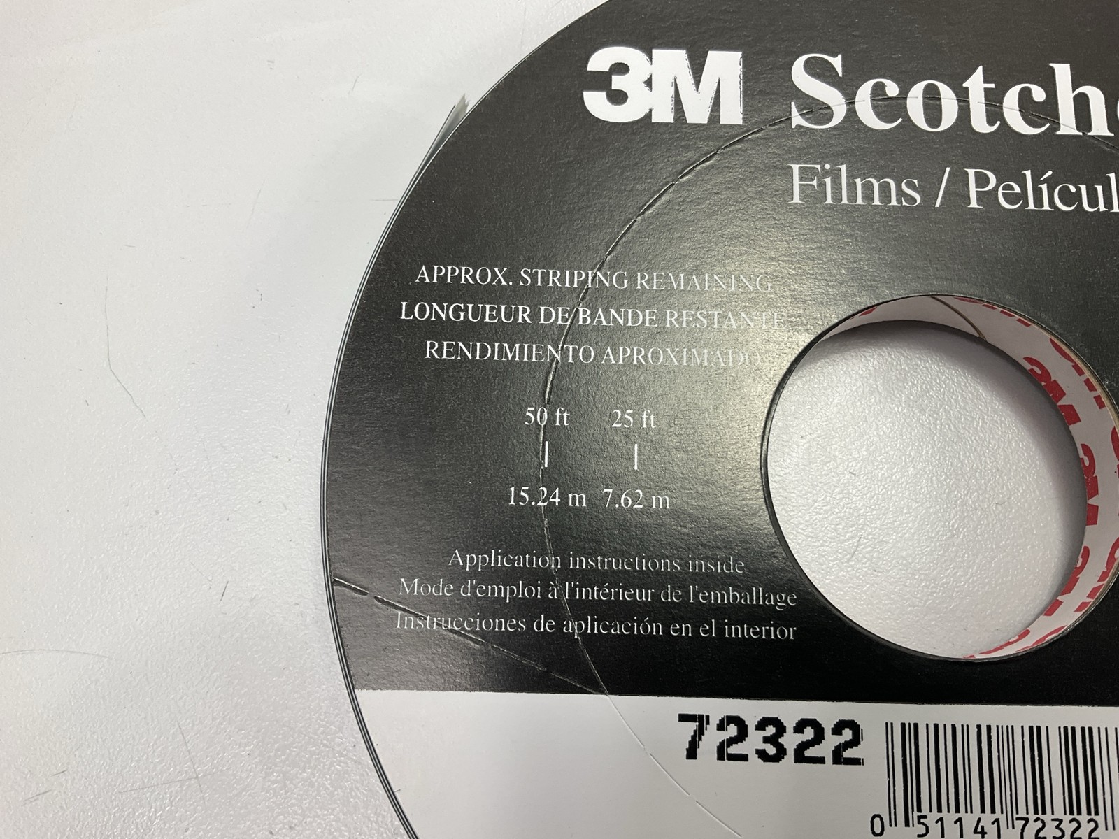 3M 72322 Pinstripe Striping Tape, 5/16″ X 150 Feet, Midnight Blue