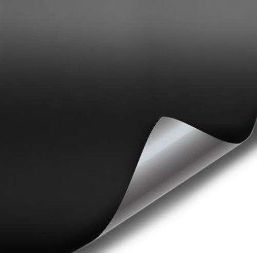 Black Matte Car Wrap Vinyl Roll with Air Release 3MIL-8 3FT X 5FT