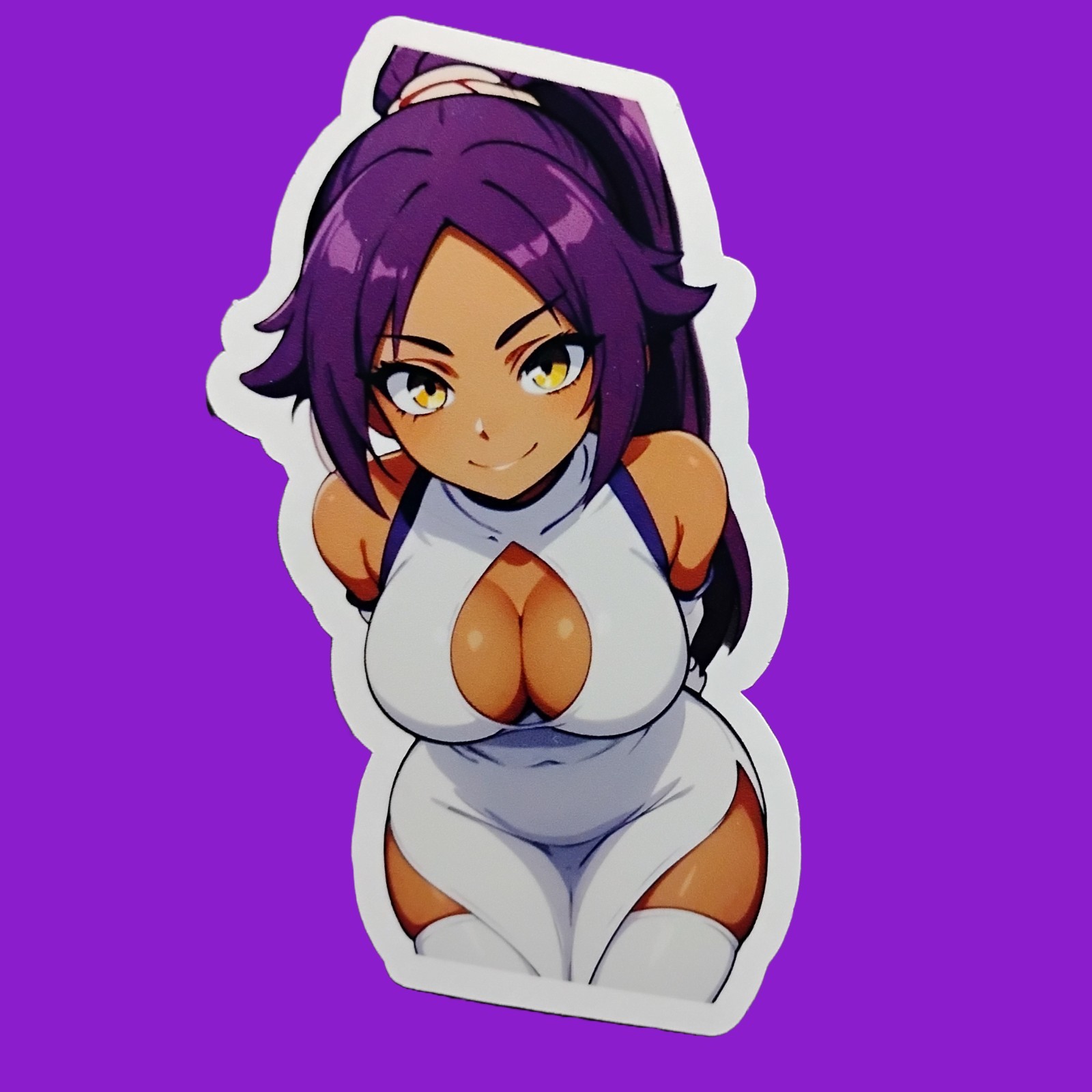 Anime Waifu Decal Sticker, Multiple Sizes Available