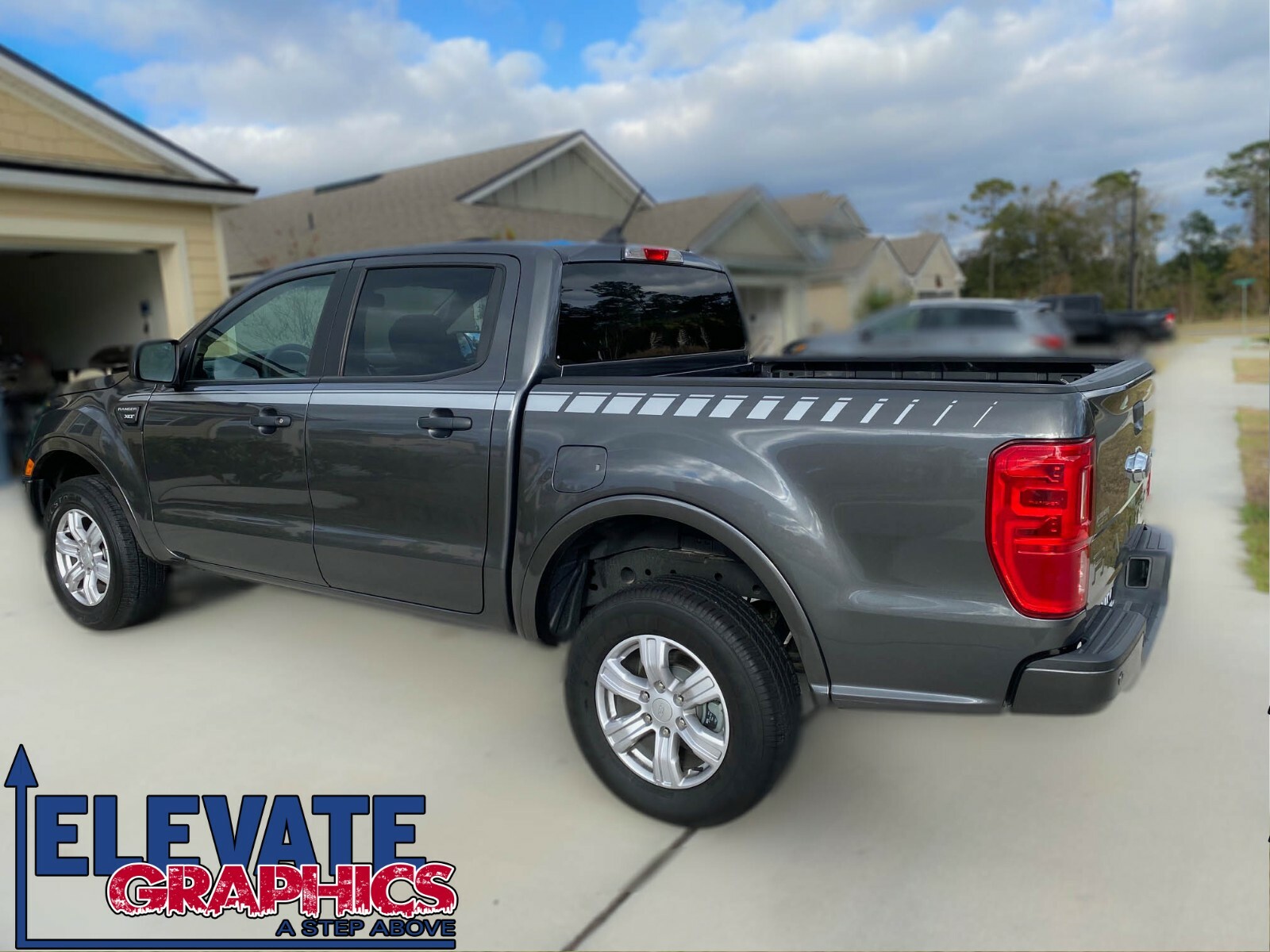 Fits Ford Ranger Decals Side Spear Vinyl Stripes 3m Graphics Stickers 2019-2025