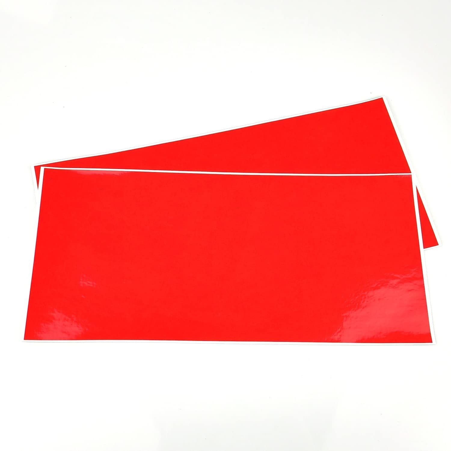 Red Vinyl Overlay Sheets for Chevy Bowtie Emblems – Weatherproof, Reusable, E…
