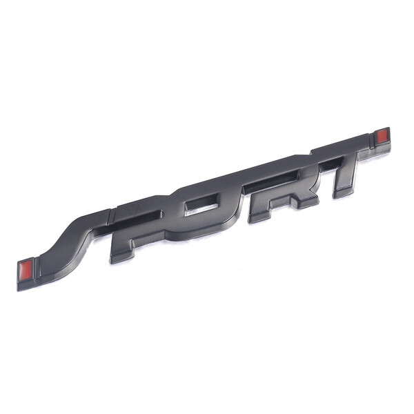 Car Trunk Racing Sport Logo Emblem Badge Decal Metal 3D Chrome Styling Sticker