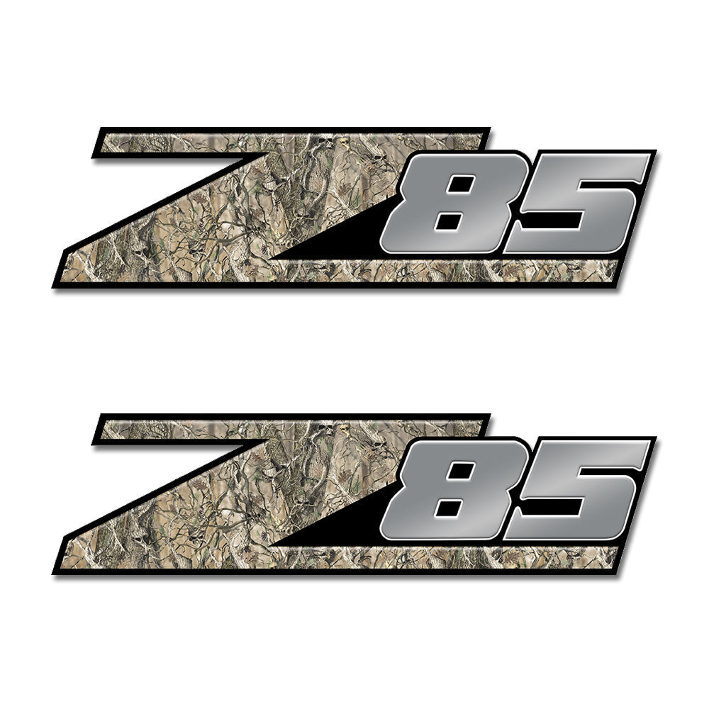 Z85 Skull Camo Graphic Decals Truck Bed bedside Camouflage Obliteration A03