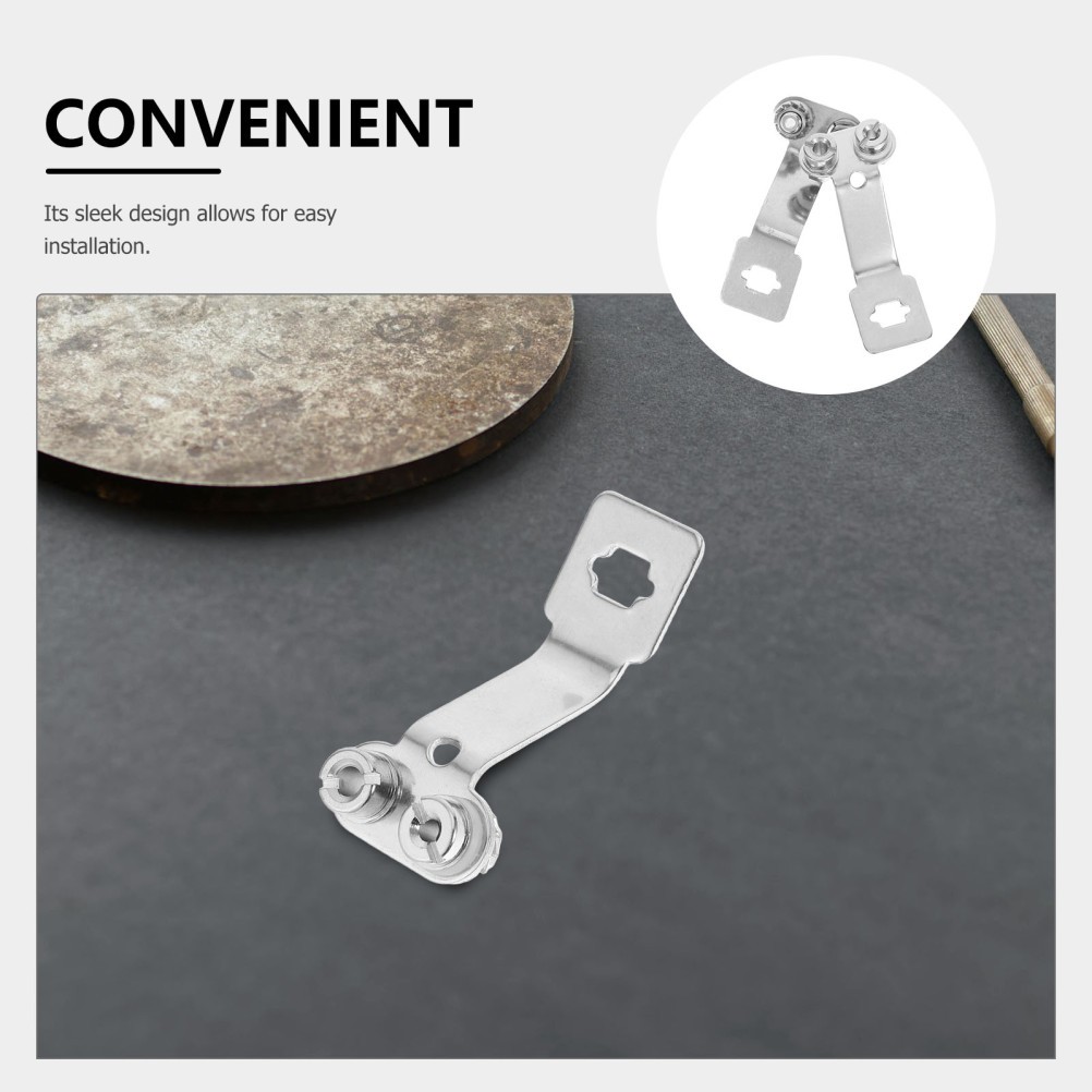 2 Pcs Stainless Steel Fencing Foil Hanger Wall Mount For Storage