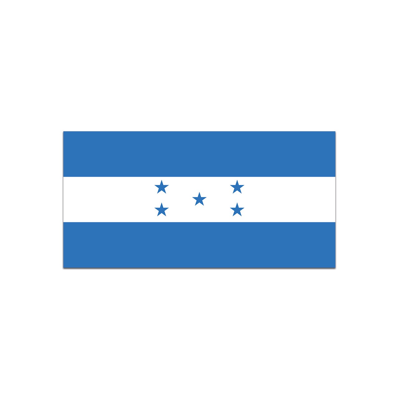 Honduran Flag Sticker Decal
