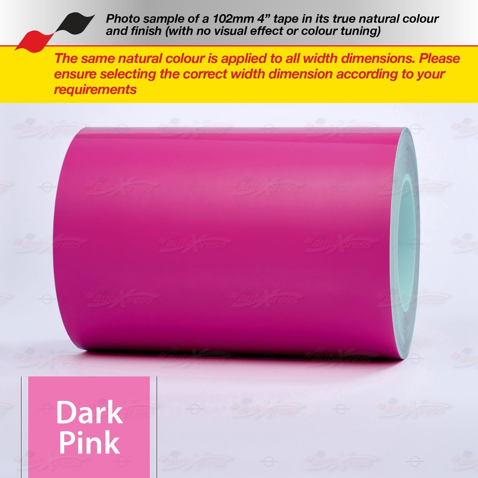 1/8″ & 1/5″ STRIPE Car Motorcycle Truck Twin Line TAPE Vinyl Sticker DARK PINK