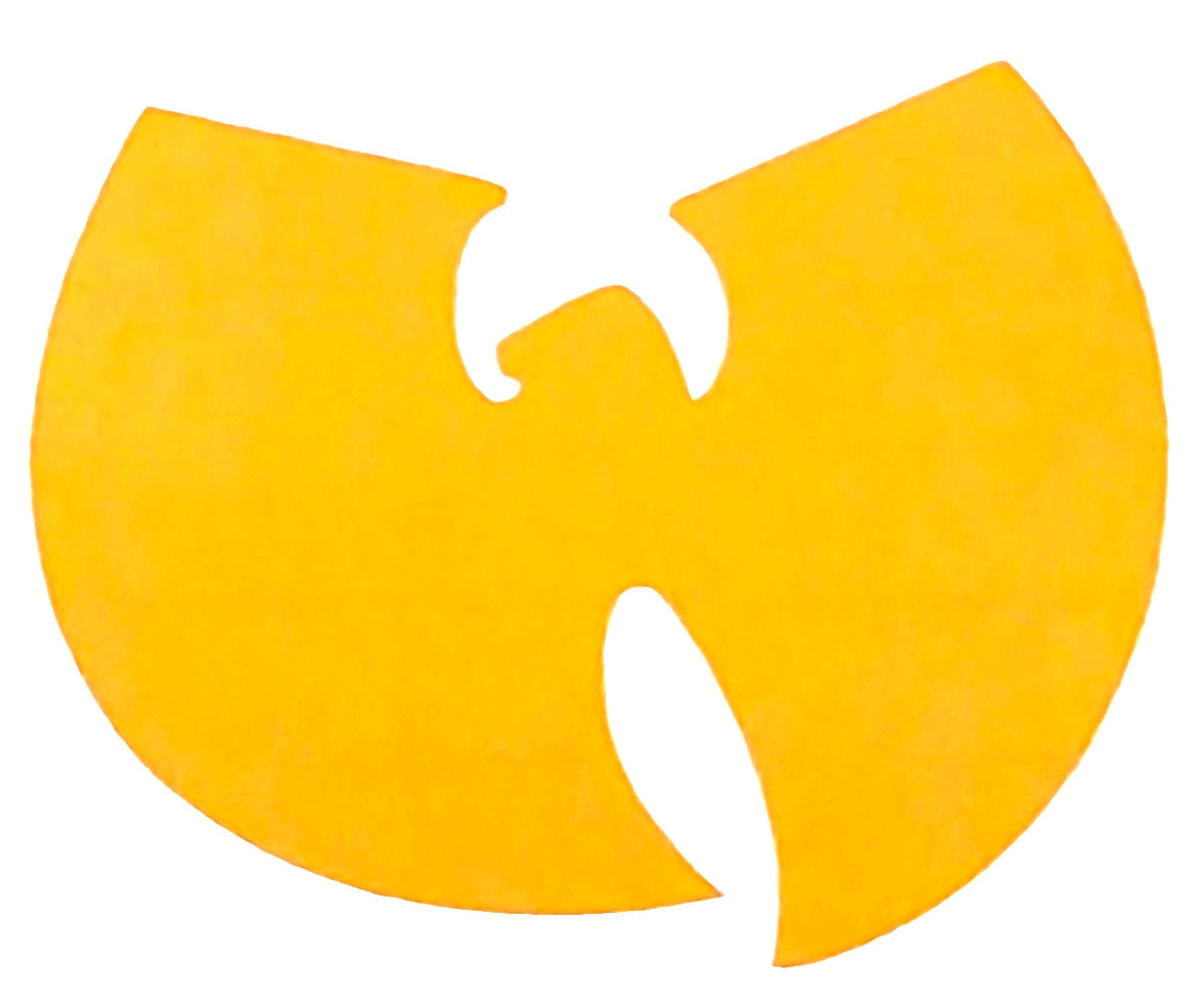 Wutang Yellow Vinyl Decal 3.5 Inches For Any Surface Waterproof 02/25