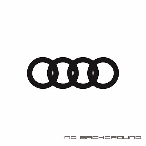 Audi Rings decal Sticker EURO Racing mod A4 S4 S3 TT R8 A6 Q5 Q7 Q3 TTRS Pair