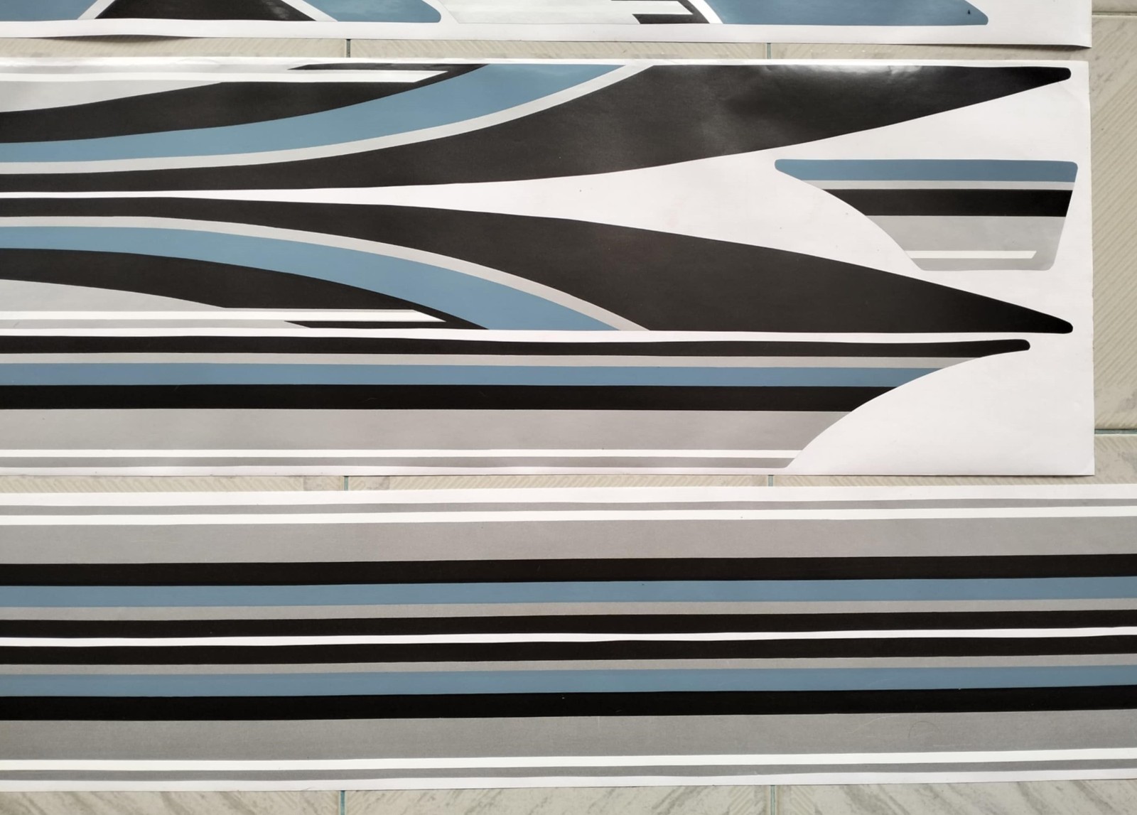 TOYOTA HILUX LN85 86 LN90 LN106 1992-94 GRAPHICS DECAL KIT STICKER VINYL STRIPES