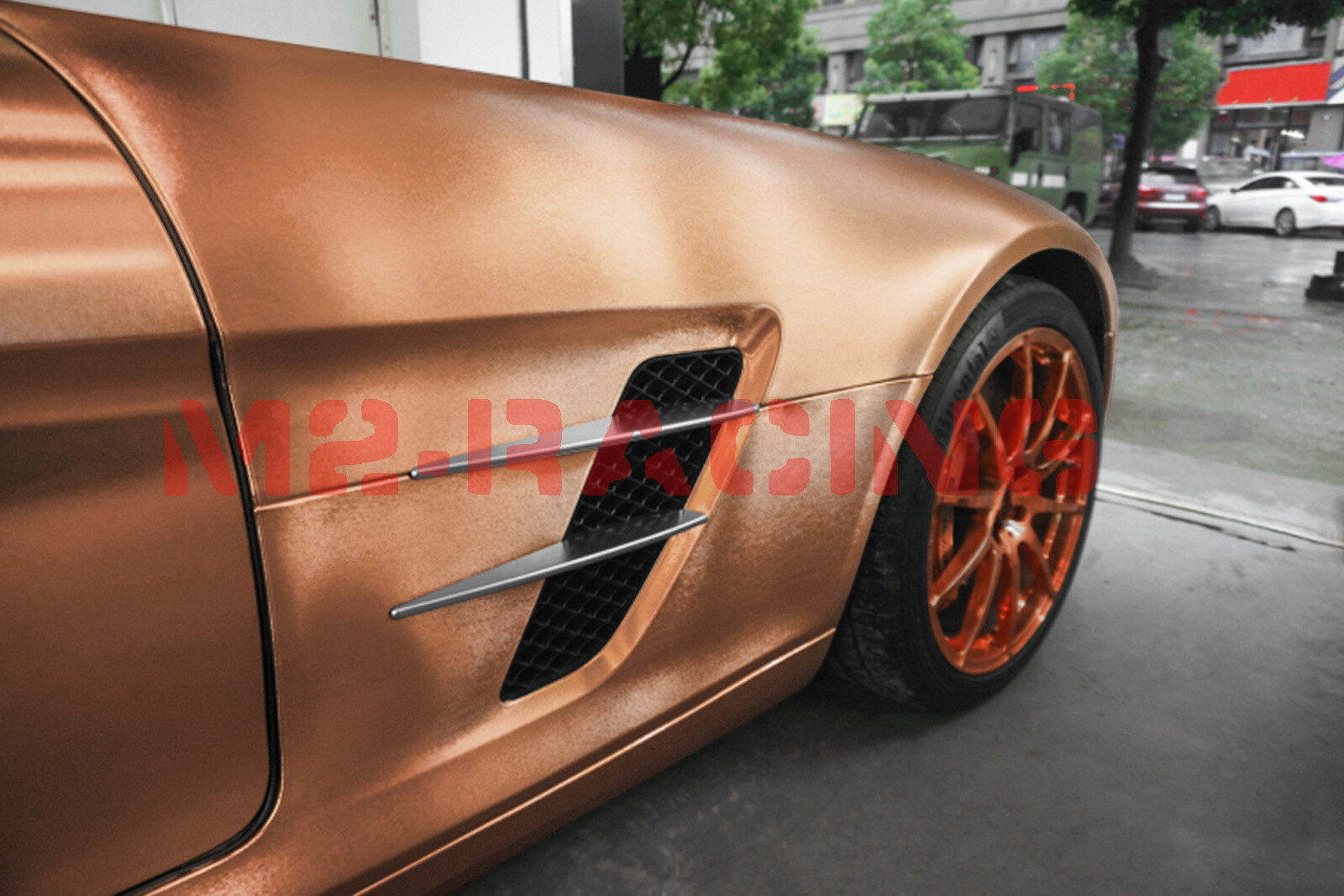 Chrome Aluminum Rose Gold Copper Vinyl Wrap Sticker Decal Sheet Film Air Release
