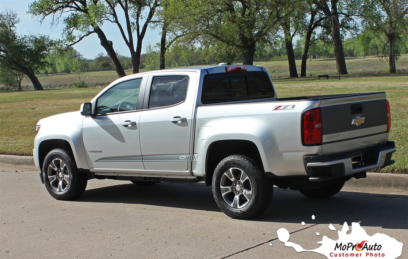 2015-2022 Chevy Colorado Extended & Crew Cab RATON Decal Stripe 3M Pro Vinyl