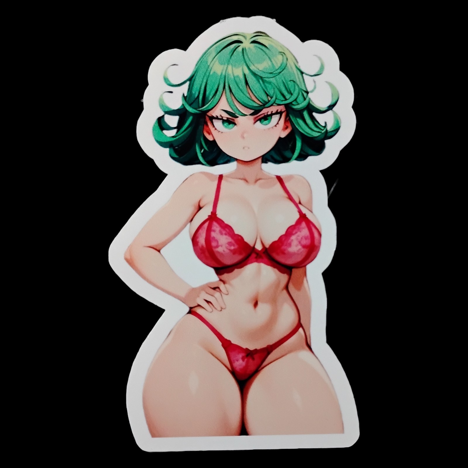 Anime Waifu Tatsumaki One Punch Man NSFW Vinyl Sticker Ecchi Lewd Decal 6″ 5″ 4″