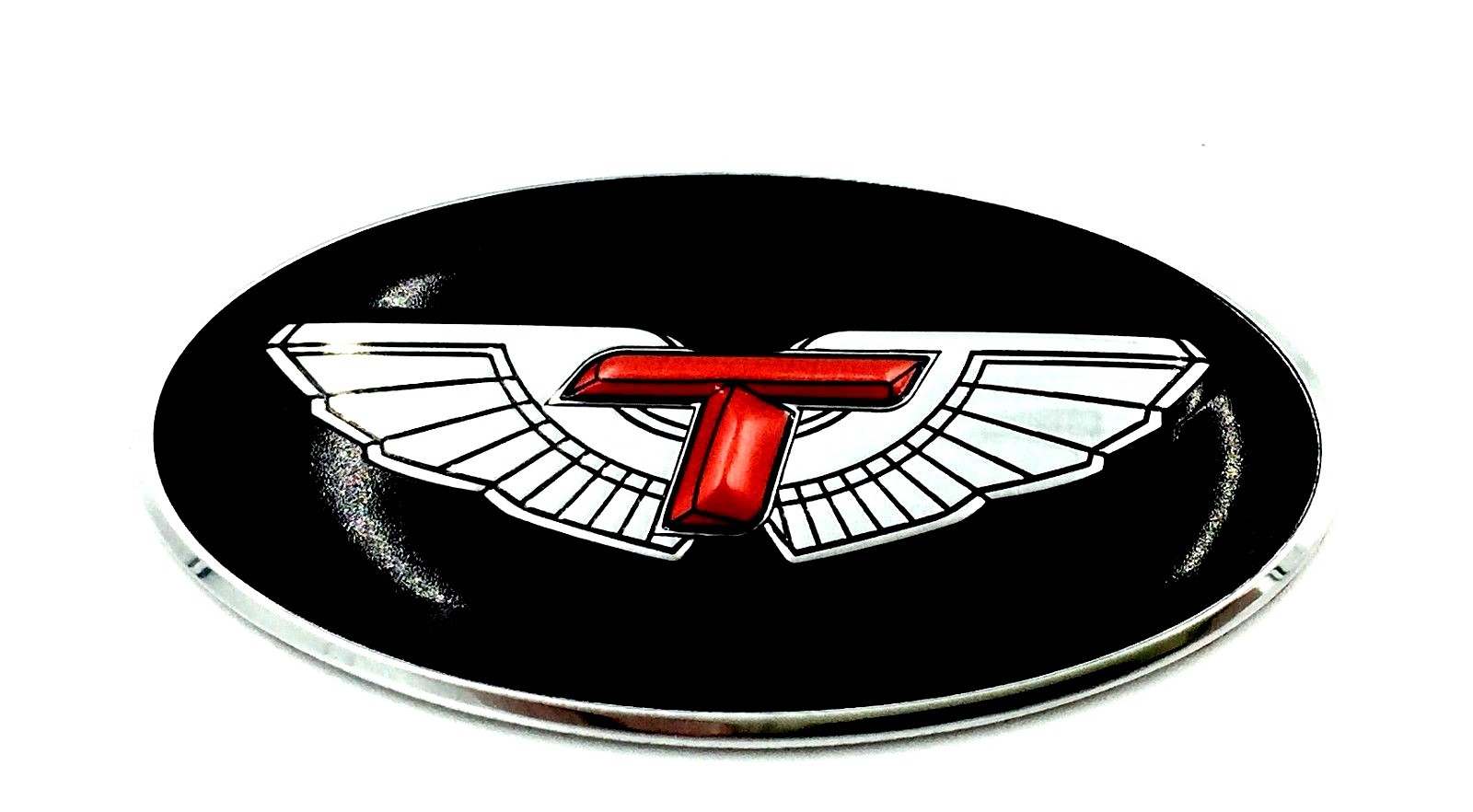 Tomato A&P T-WING Steering Wheel Emblem Overlay FOR Hyundai models (LODEN)