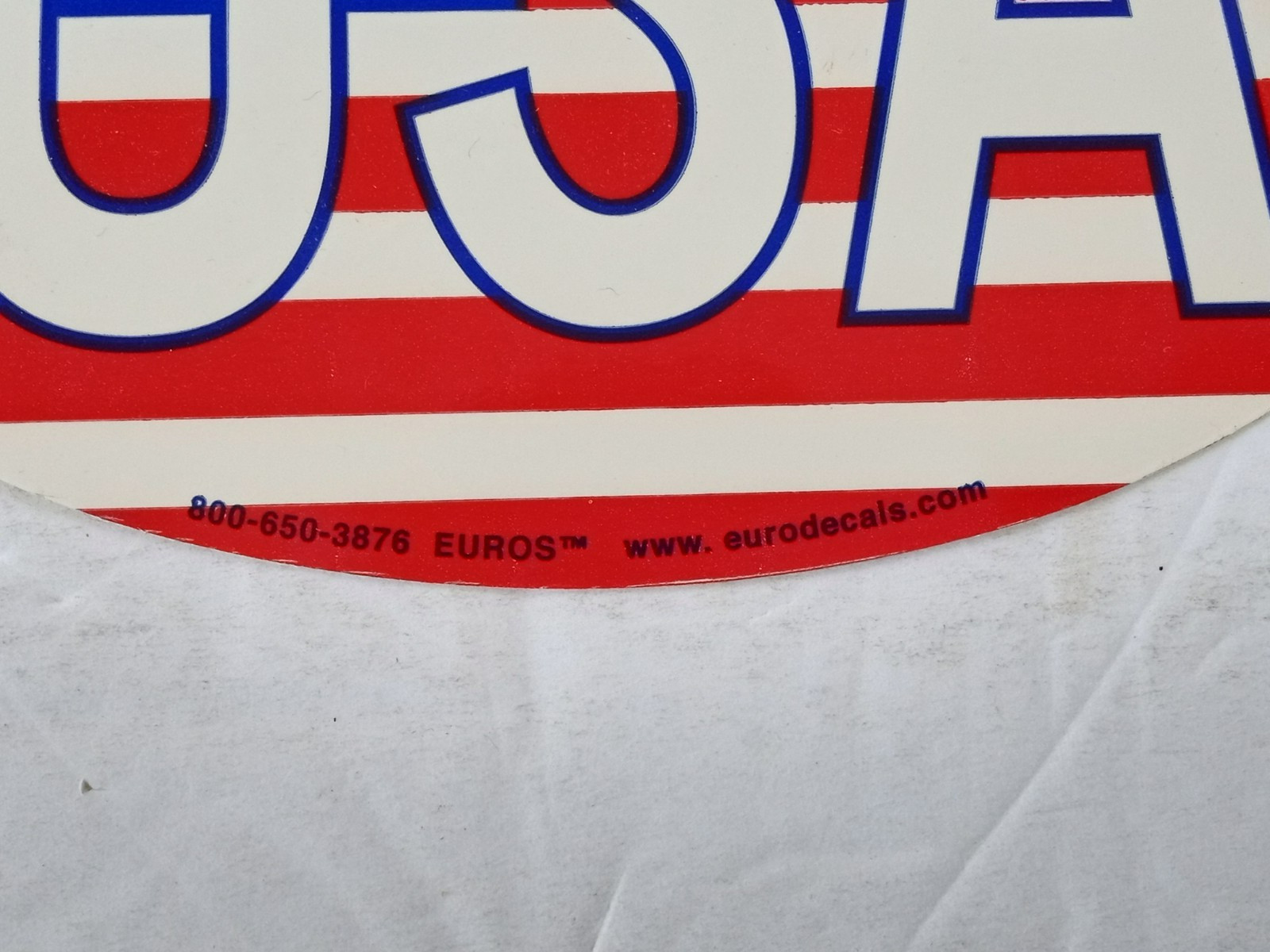 USA American Flag Car Truck Bumper Window Sticker Large Oval Decal 7″ x 4.5″ New