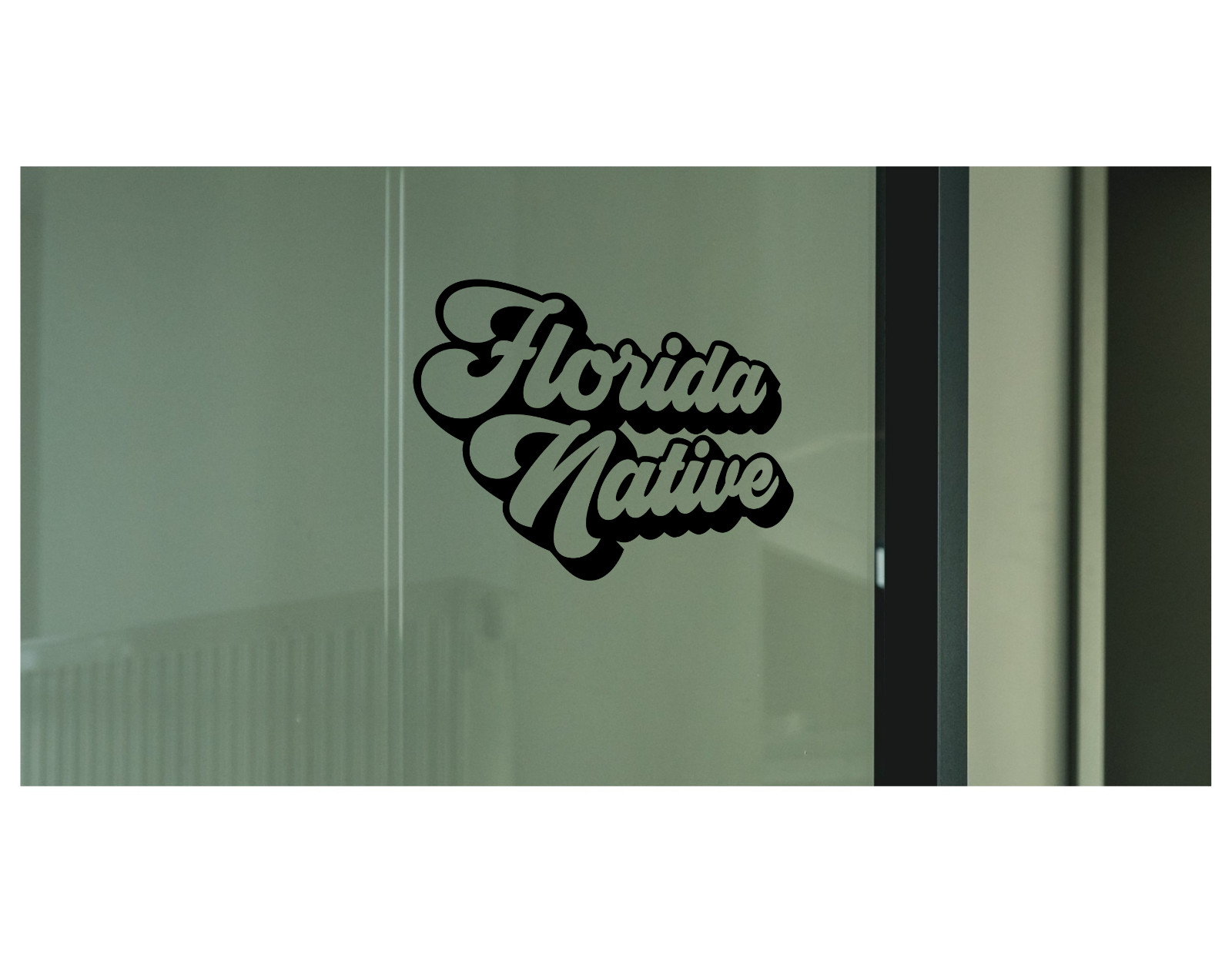 Florida Native Decal Sticker Vinyl Graphics – 6.5 x 4.2 inch