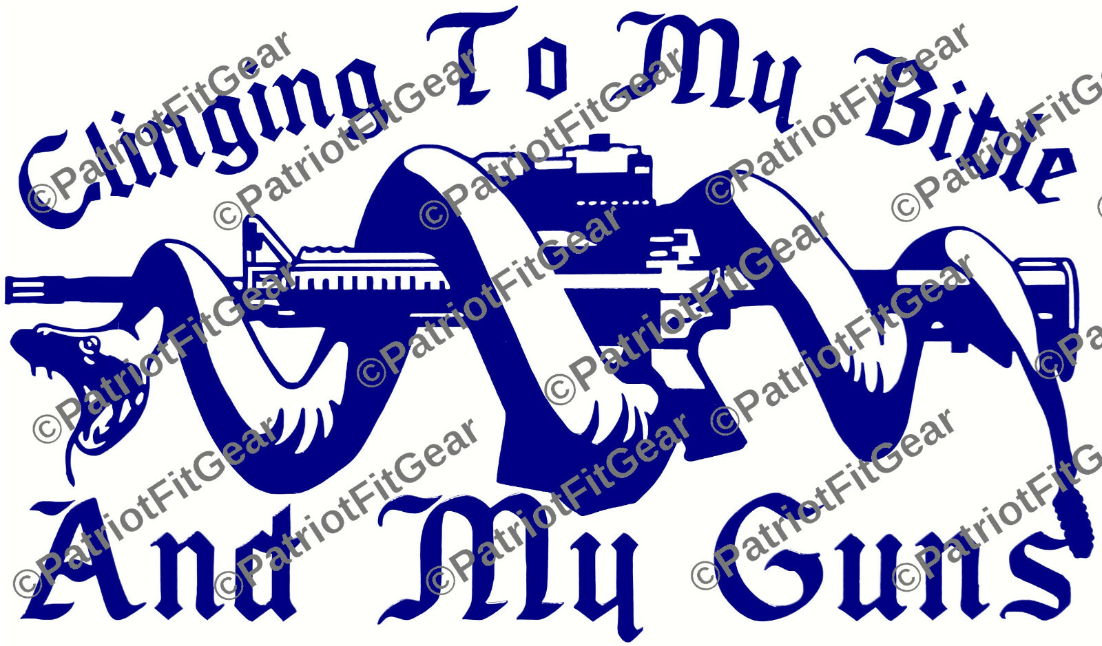 Molon Labe,Clinging To My Bibles And Guns,8″x4.5″,2A,Snake Coiled,Vinyl Decal