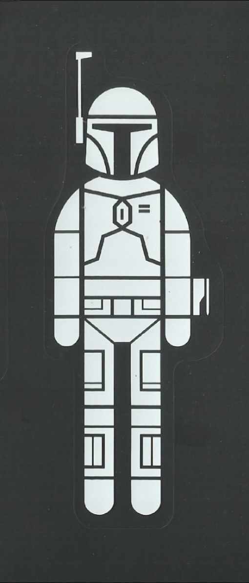 STAR WARS Stick Figure Family Car VINYL Decals – Lucasfilm Licensed – YOU CHOOSE