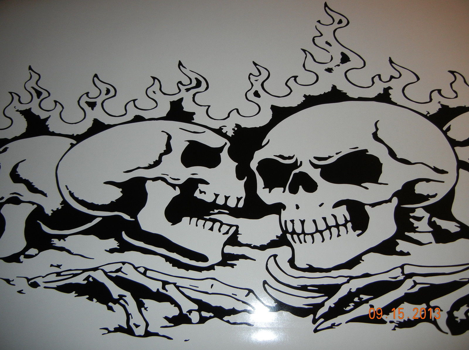 SKULL ROCKER AUTO VAN VEHICLE SEMI TRAILER CROSS OVER CHECK CAR TRUCK SUV