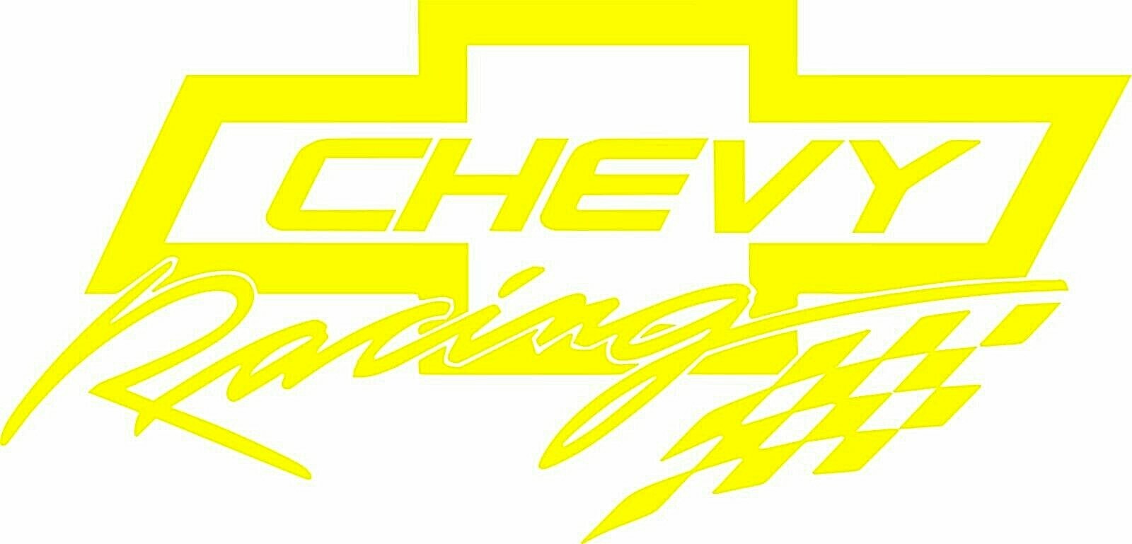 Chevy Racing Decal 6″in x 3″in -In your choice of color