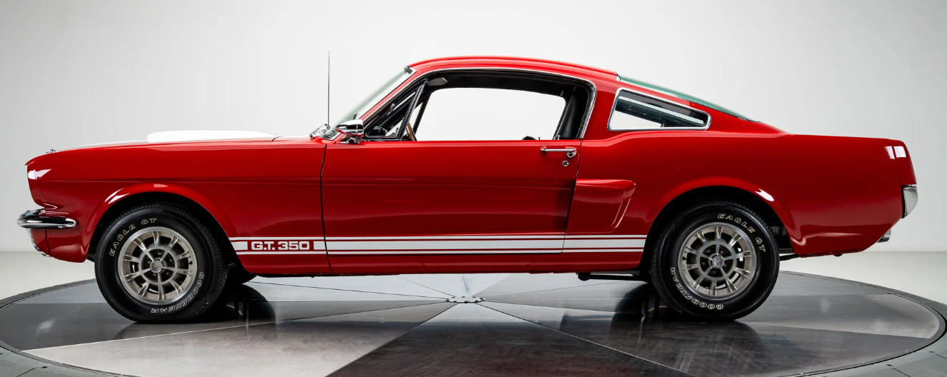 Ford Mustang Rocker Panel Door Side Stripes Decals GT 350 Both Sides