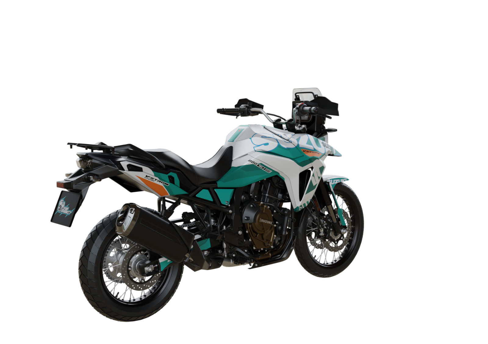 Graphic kit for SUZUKI V-STROM 800 DE (2023~) Full Decal Sticker Kit (SZ-GR)