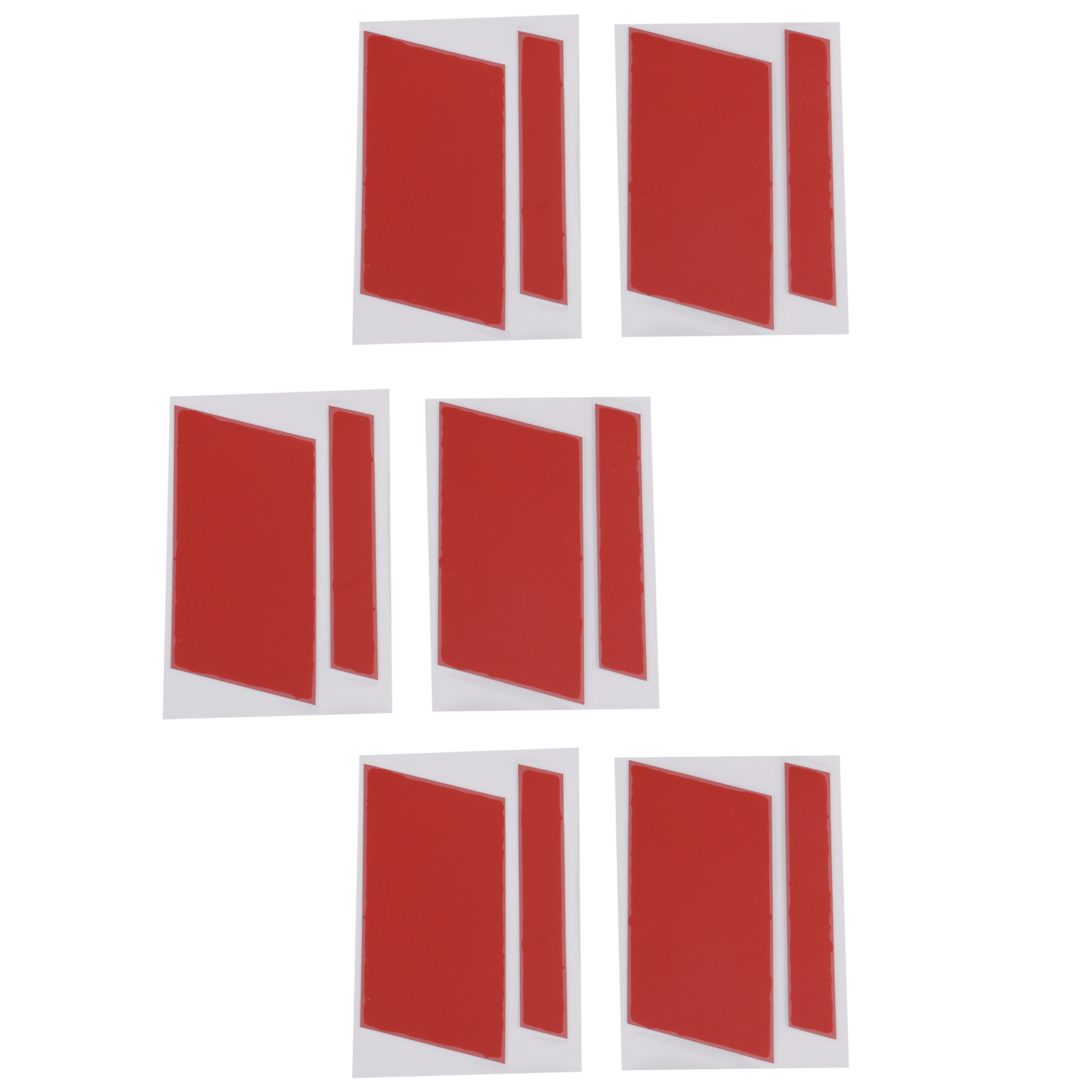 6PC Reflective Car Wheel Rim Vinyl Decal Sticker Accessories Red For 16″-21″ NEW