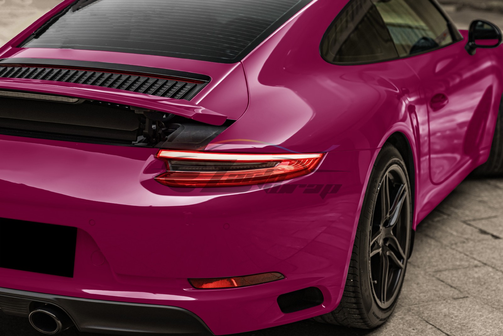 TPU Color Gloss Ruby Star Red PPF Paint Protection Film Dry Wet Apply Vinyl Wrap