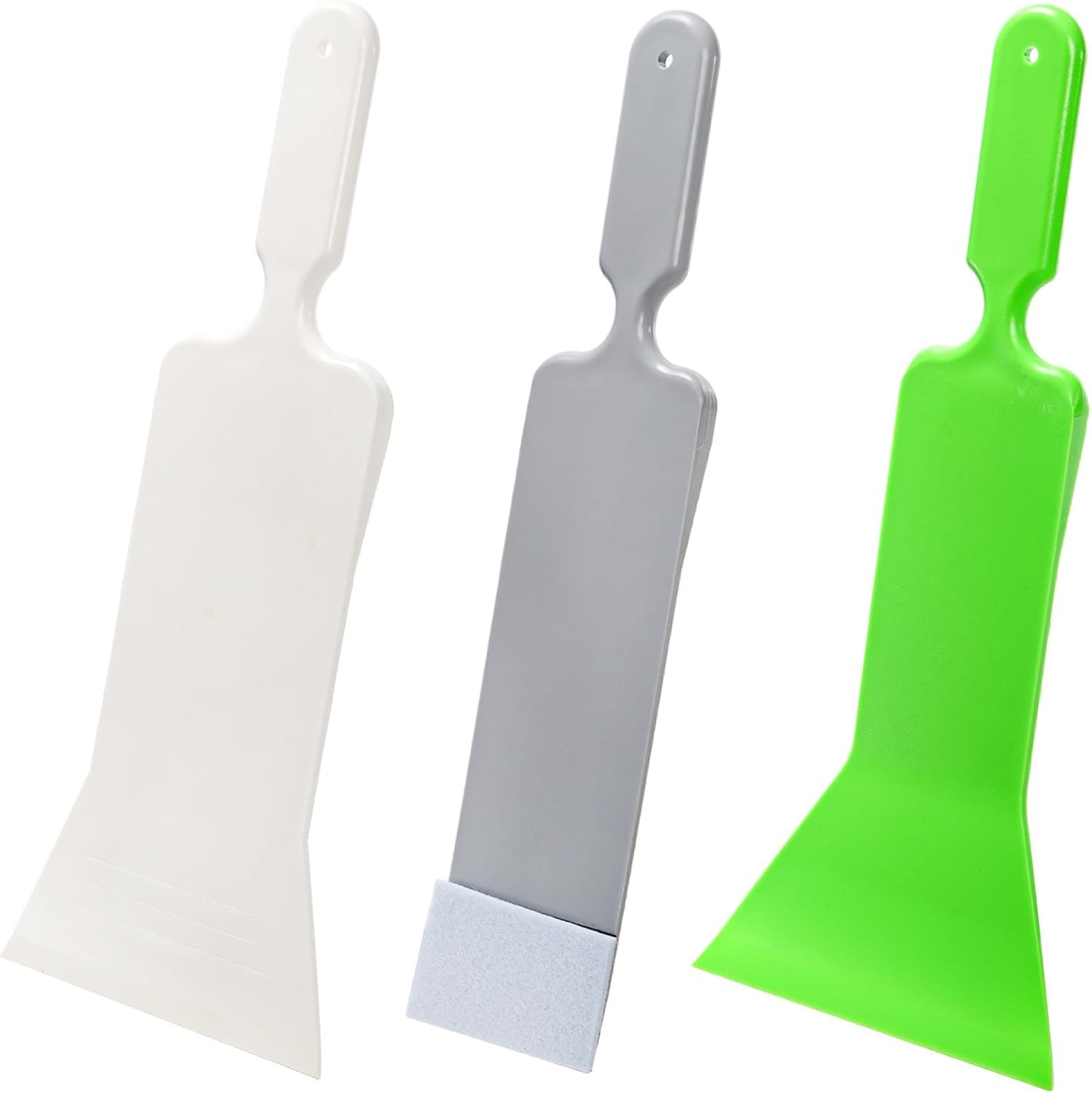 3 Pieces Window Tint Tools,Auto Bulldozer Squeegee Scrubber Paddle Squeegee Kit