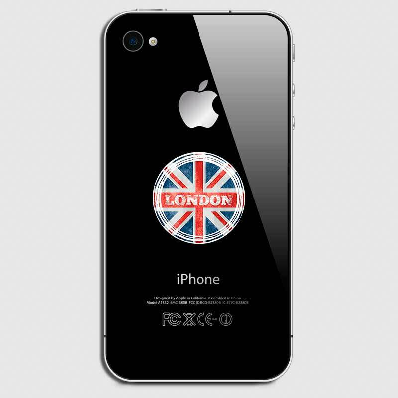 London Decal Car Truck Sticker Distressed Union Jack UK Spitfire United Kingdom