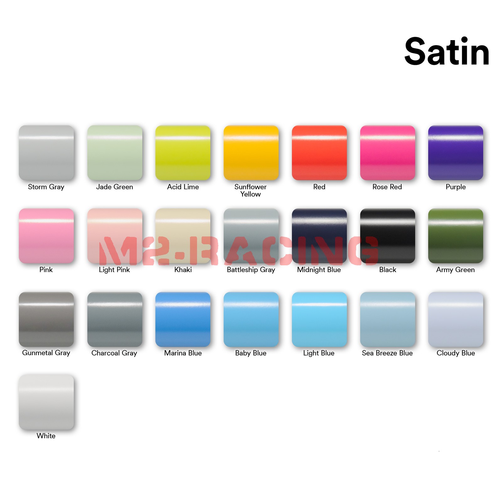 Premium Satin Black Matte Flat Vinyl Wrap Sticker Film DIY Decal Bubble Free