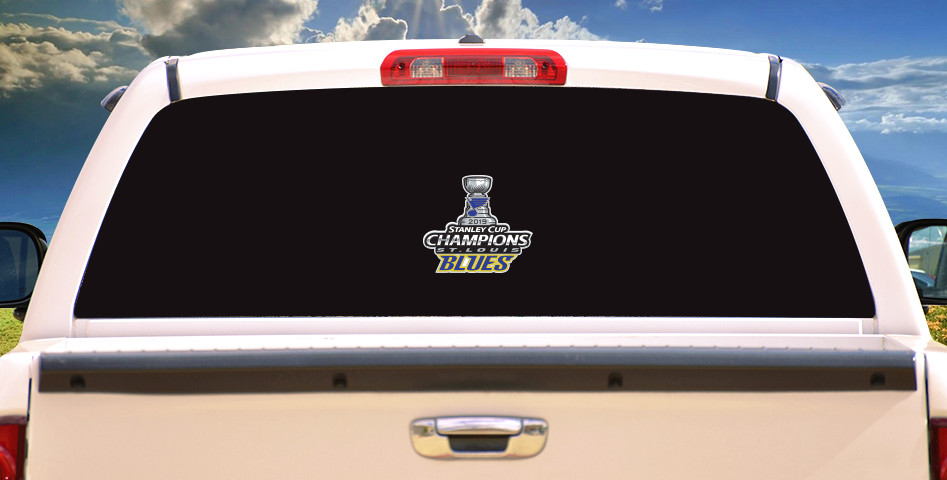 St. Louis Blues Sticker Decal 2019 Stanley Cup Champions Bumper Wall