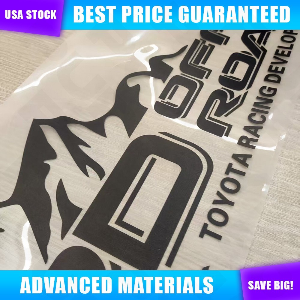 2pcs For Tacoma Tundra 4runner Off Road 18″x6″ Side Truck Decals Vinyl Stickers