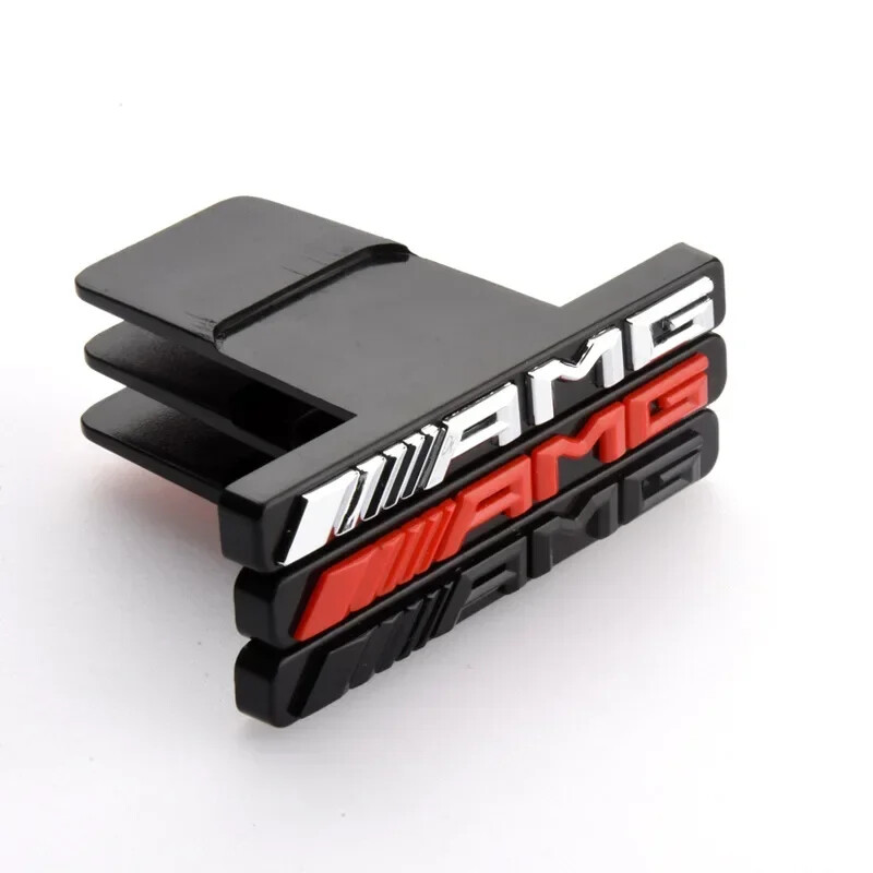 NEW Front Vertical Strip General Grill Decal Sticker Badge Fit Mercedes Benz AMG